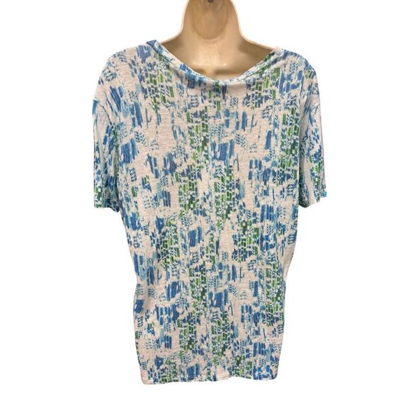 IRO Gypsy Tee 100% Linen in Bleu Clair NWT Size 1/Small - Picture 6 of 10